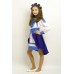 Embroidered costume for girl "Ukrainian Girl" blue